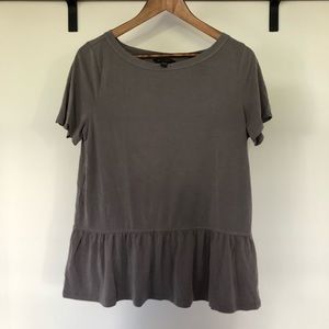 Banana Republic Modal Peplum Tee